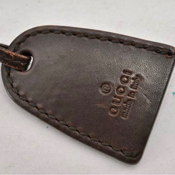 Gucci Suede Leather Bag W/ Attached Pouch - Picture 5 of 16